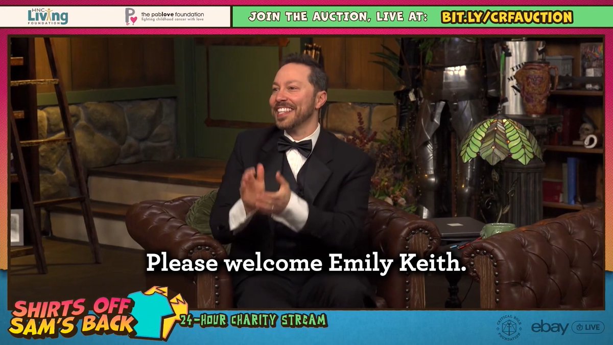 AN ALL-NIGHT FIGHT FOR A CAUSE 🩺💞 A BIG THANK YOU from Emily and Danielle from The Pablove Foundation and HNC Living Foundation! Our Shirts Off Sam's Back Charity Stream: An All Night Fight Against Cancer will help them transform lives thanks to the generosity of Critters like you! LEARN MORE & TUNE IN LIVE ⬇️ #sponsored by eBay Live
