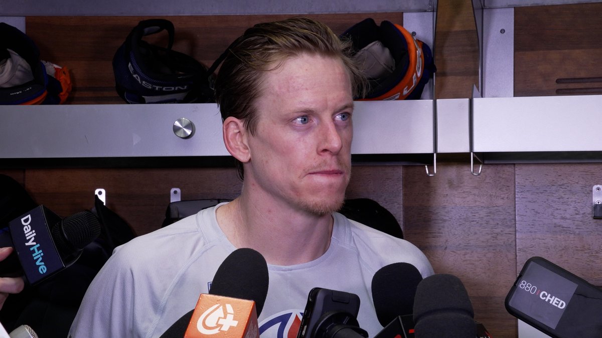 "We have to bear down & make it low scoring. Our offence will take over from our defensive play. That's something we gotta be better at." Connor Murphy weighs in on the #Oilers focus to shut down Anaheim's scoring. Enterprise | #LetsGoOilers