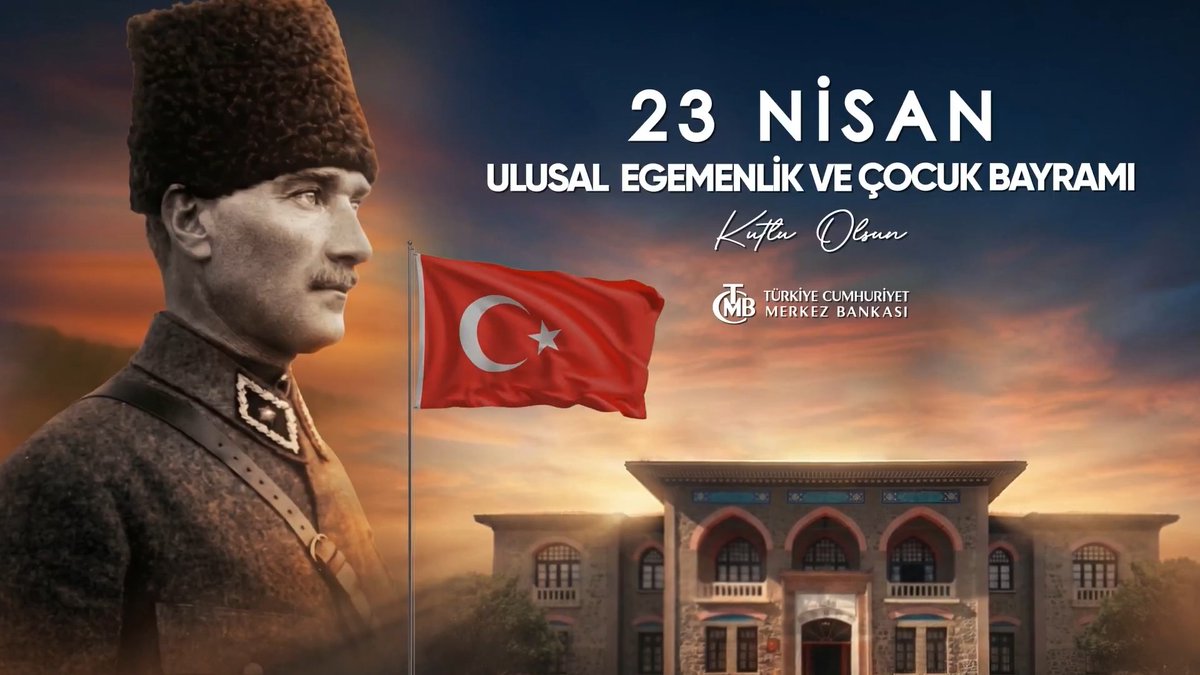 Türkiye Büyük Millet Meclisimizin 106. kuruluş yıl dönümü ve Gazi Mustafa Kemal Atatürk’ün tüm dünya çocuklarına armağanı 23 Nisan Ulusal Egemenlik ve Çocuk Bayramımız kutlu olsun.