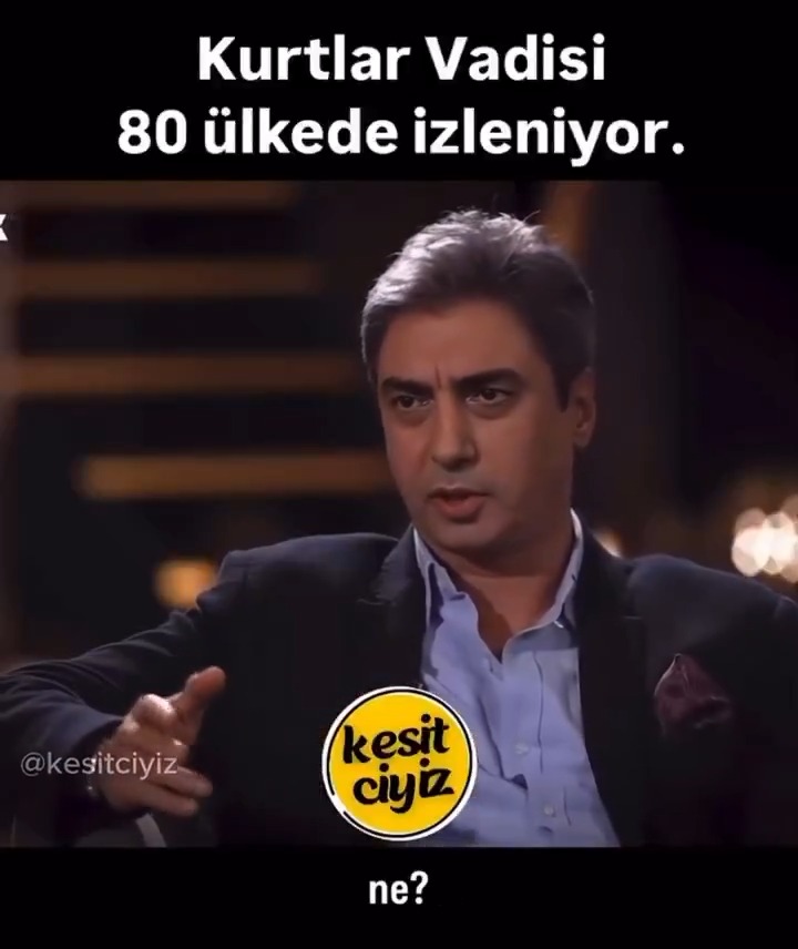Necati Şaşmaz: “Kurtlar Vadisi 80 ülkede izleniyor.”