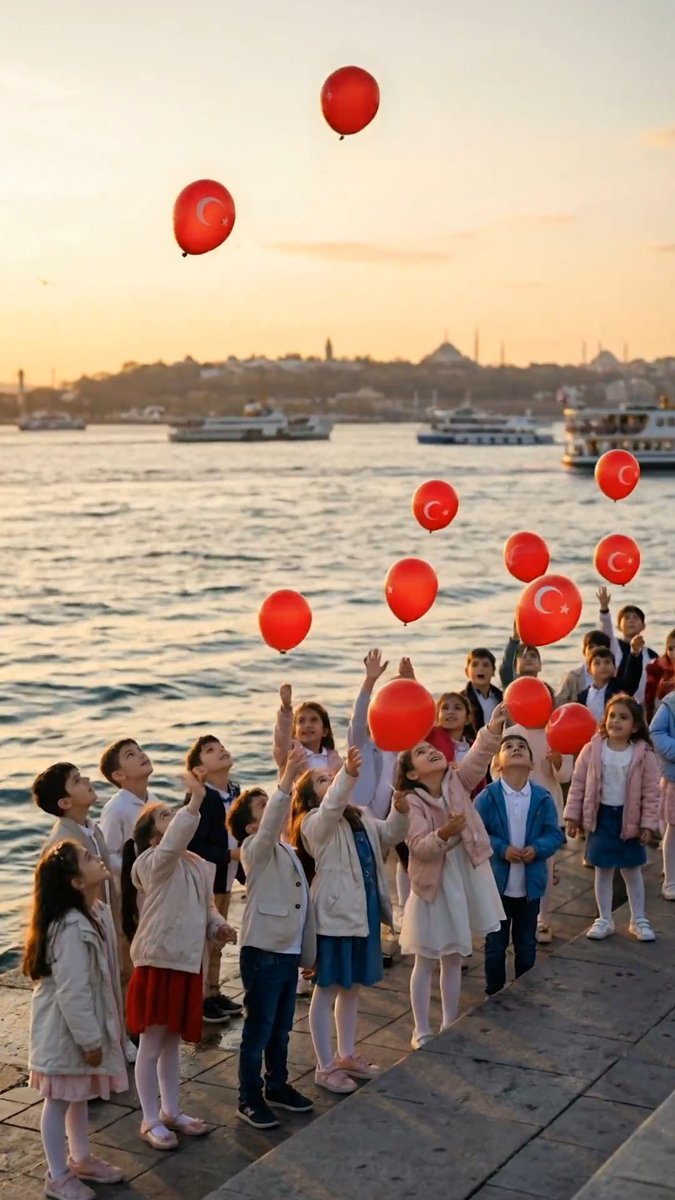 Her çocuk bir umut, her gülüş bir yarın, her hayal yeni bir başlangıç…❤️ 23 Nisan Ulusal Egemenlik ve Çocuk Bayramı Kutlu Olsun!🇹🇷