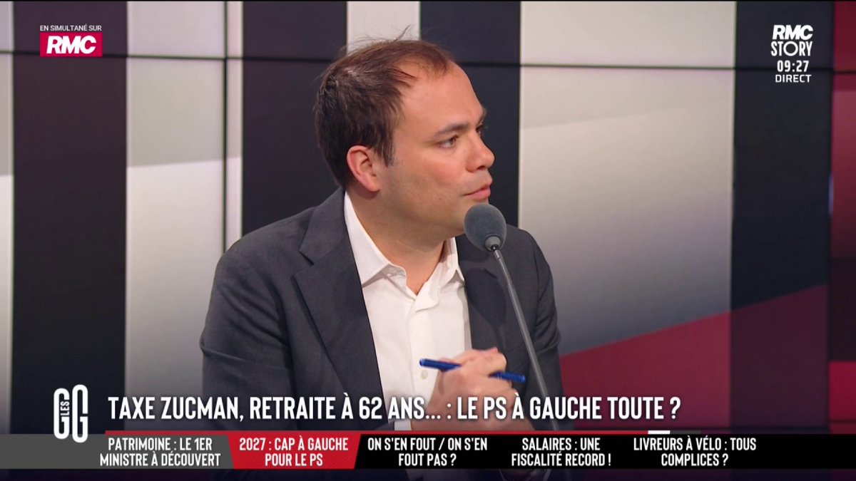 🥀 Taxe Zucman, retraite à 62 ans, SMIC à 1600 euros… Le PS à gauche toute ? 🗣️ Charles Consigny : "Les prélèvements obligatoires ont augmenté de 51 milliards € en 2025. On est déjà revenu au socialisme. L'État devient l'ennemi du peuple. L'État vole les Français." #GGRMC