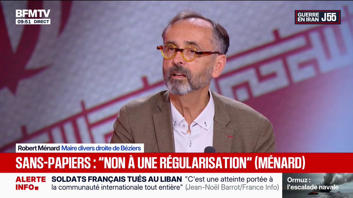 "Je n'ai jamais dit non à rien": Robert Ménard évoque une potentielle candidature à l'élection présidentielle