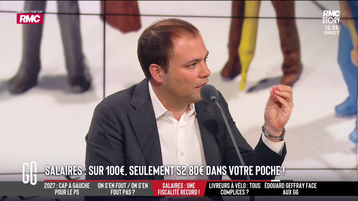 🗣️ Charles Consigny : "Nous sommes les esclaves de l'État. J'ai l'impression d'être un citoyen soviétique. À quoi ça sert de bosser en France si dès que vous faites un petit effort de plus, l'État vous bouffe ? Ça me déprime. Je ne suis plus propriétaire de mon argent." #GGRMC