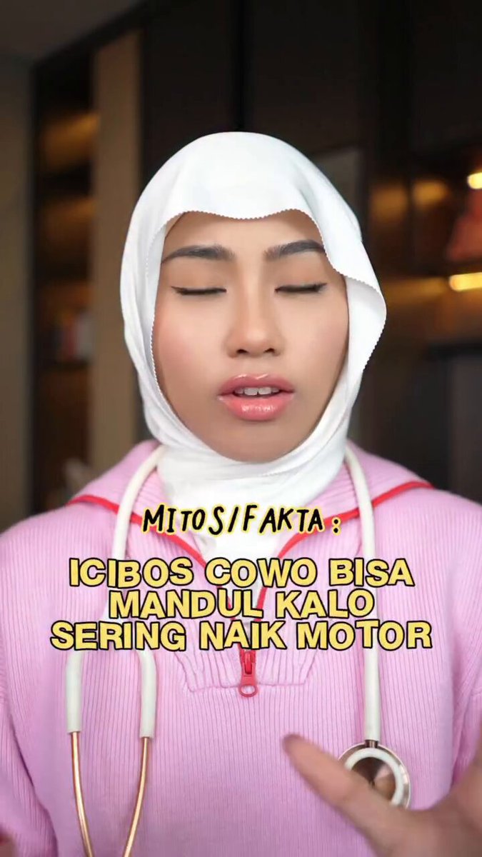 TW SexEdu 18+ Buat cowo atau calon suami yang rutin naik sepeda motor wajib atau punya hobi sepedahan wajib disimak, khususnya yang pengen punya anak