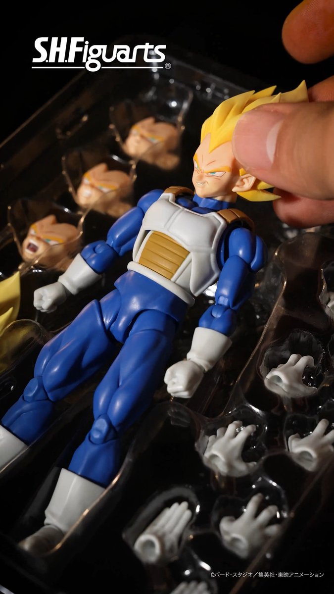 【4/25発売】 「S.H.Figuarts 超サイヤ人ベジータ〈危険なプライド〉」の開封動画を公開！ 新規造形により、さらに突き詰められた肉体表現と広い可動範囲にご注目ください。 📋商品詳細は→ #ドラゴンボールZ #dragonball #t_shf