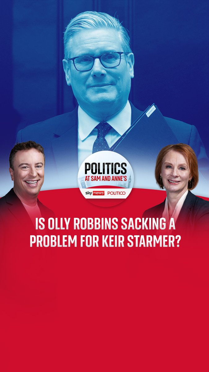 Could Olly Robbins’ sacking cause problems for Keir Starmer down the line? Sam Coates Sky and anne mcelvoy assess if it was a "rush of blood" to remove him and if there was the case for dismissal. 🎧
