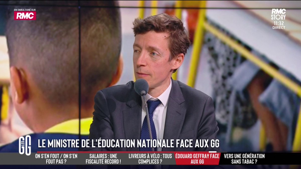 🎙️ Édouard Geffray : "Il faut faciliter l'accès des enfants à l'orthophoniste pour qu'ils n'aient pas à quitter les cours." #GGRMC