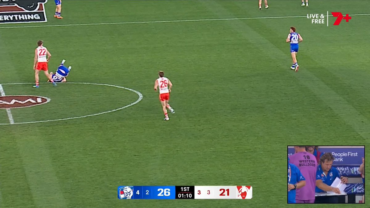 "Here's the hit... and here's the payback." 🗣️ Rooey on Nick Blakey v Will Lewis | #AFLDogsSwans