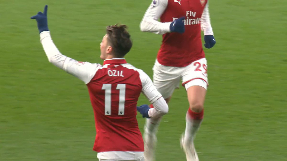 "Mesut Özil at his very best" ✨ This stunning volley was the difference in Arsenal vs Newcastle in 2017...