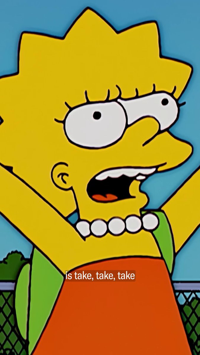 Lisa Simpson: 📚 Smart 🎷 Talented 🌍 Morally unshakeable 💛 Underappreciated Stream on Disney+ and Hulu.