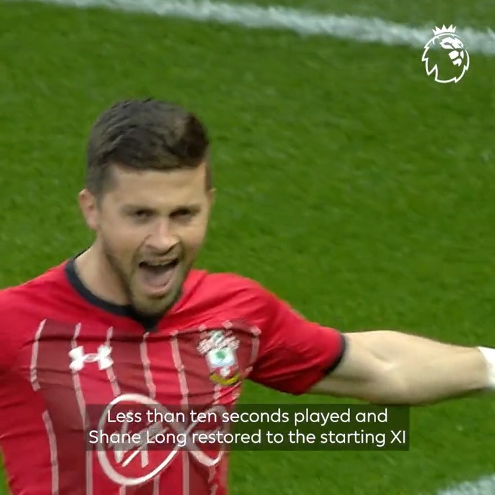 The fastest goal in Premier League history 👏 On This Day in 2019, Shane Long put Southampton ahead against Watford after just 7.69 seconds #saintsfc
