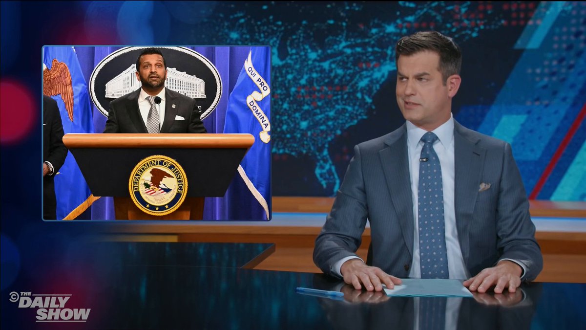 After filing a defamation suit, Kash Patel went before the press to make it clear he'll dodge ANY question that comes his way