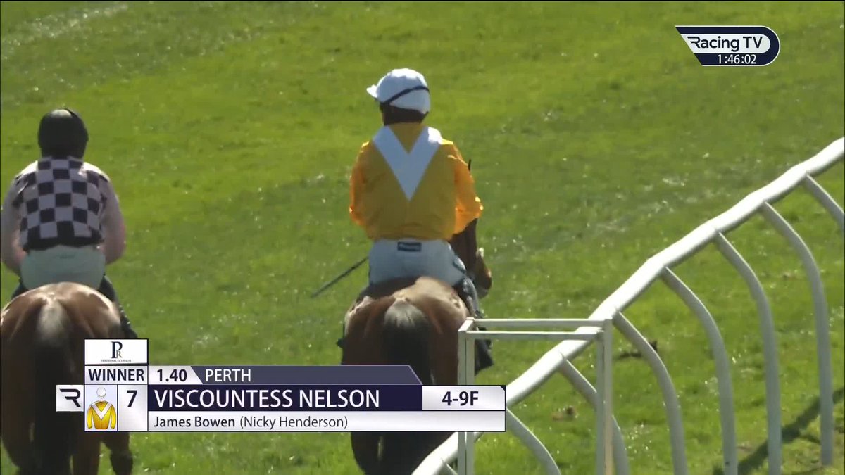 🏴󠁧󠁢󠁳󠁣󠁴󠁿 Great to get a winner perthracecourse for Old Gold Racing as Viscountess Nelson opens her account over hurdles with the minimum of fuss.