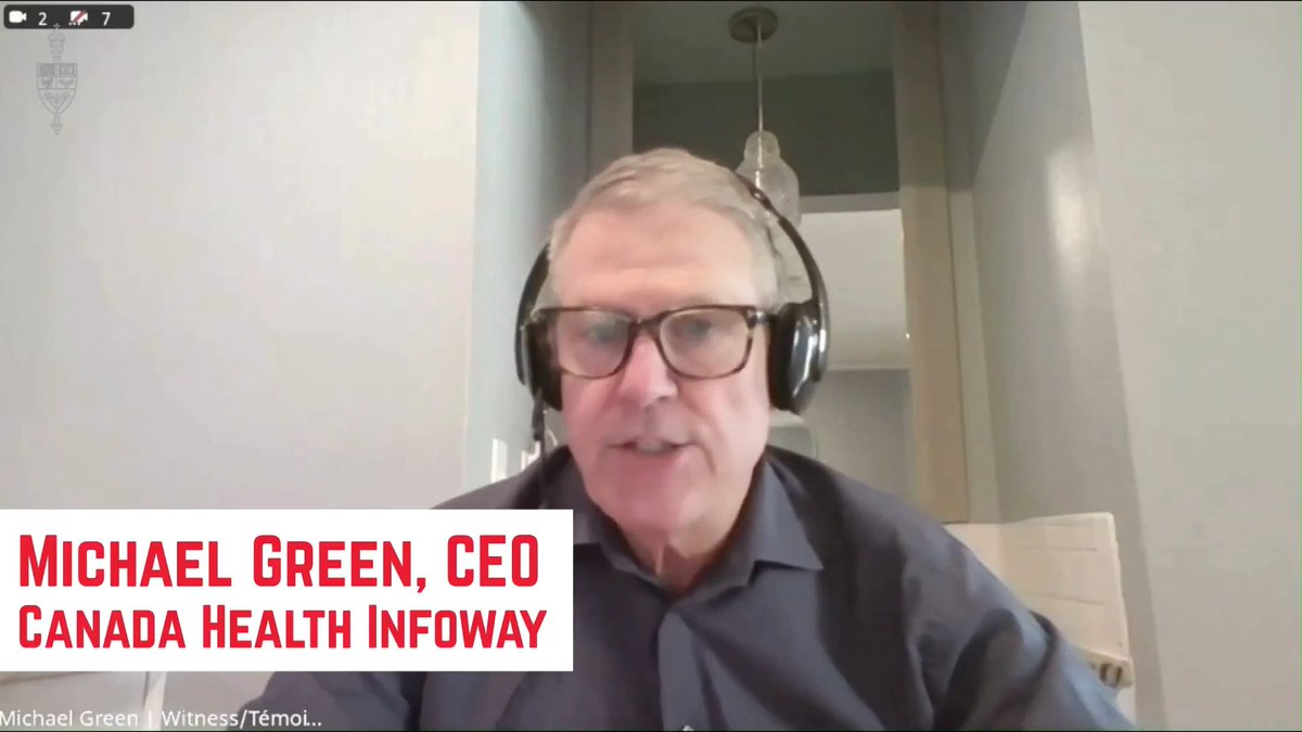 This is Michael Green, the CEO of Canada Health Infoway. Canada Health Infoway is the organization the Liberals handed $300 MILLION to build and run a software program called PrescribeIT. The program failed on every metric. Less than 5% of prescriptions went through the program. The program is now being shut down with nothing to show for it. On Tuesday, Mr. Green testified at the health committee to answer for this mess. He couldn't say where the money went. When I asked him directly what taxpayers paid him to oversee this failure, he refused to answer. He admitted his salary is publicly available, but wouldn't reveal it. How much did he pocket from the Liberals' $300 million PrescribeIT scandal?