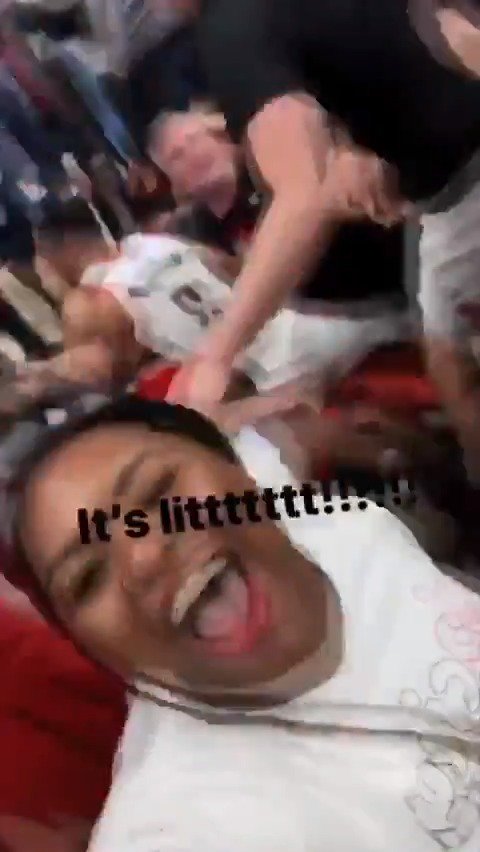 "That's my MF brother!" 7 years ago today, LaNae Lillard's reaction to watching her big brother hit one of the greatest shots in NBA history.