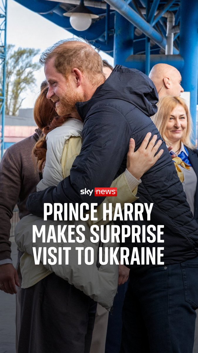 Prince Harry arrives in Ukraine on an unannounced visit. Local media reported the Prince is expected to take part in the Kyiv Security Forum. This is reportedly his third visit to Ukraine since Russia invaded in 2022.