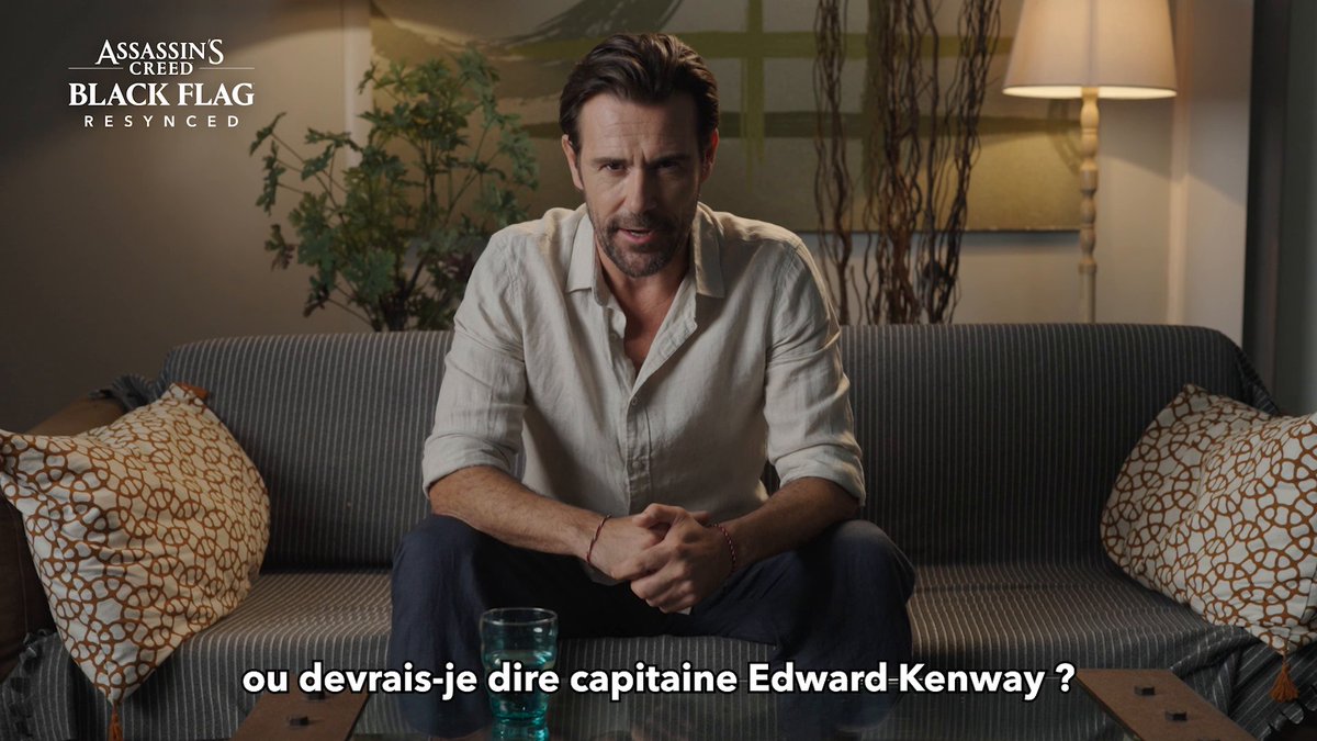 Matt Ryan, la voix originale d'Edward Kenway, a un message pour vous ! 🏴☠️ RDV à 18h sur YouTube ou Twitch pour la présentation mondiale d'Assassin's Creed Black Flag Resynced 📺