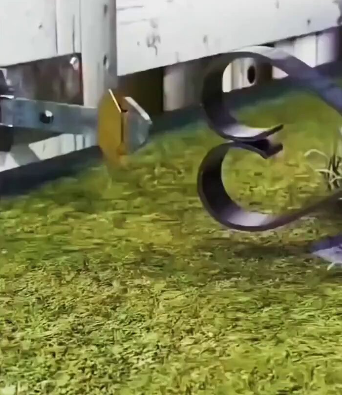 Peculiar locking system