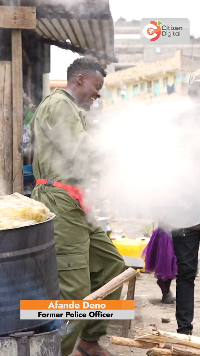 Afande Denno: The police who traded his badge for a trolley of mahindi boilo