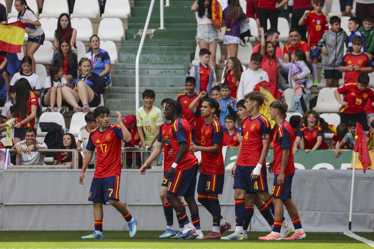 📹 𝗥𝗘𝗦𝗨𝗠𝗘𝗡 | #SUB17 🇪🇸 3-1 🇺🇦 ➡️ Crónica: #NuestraBase