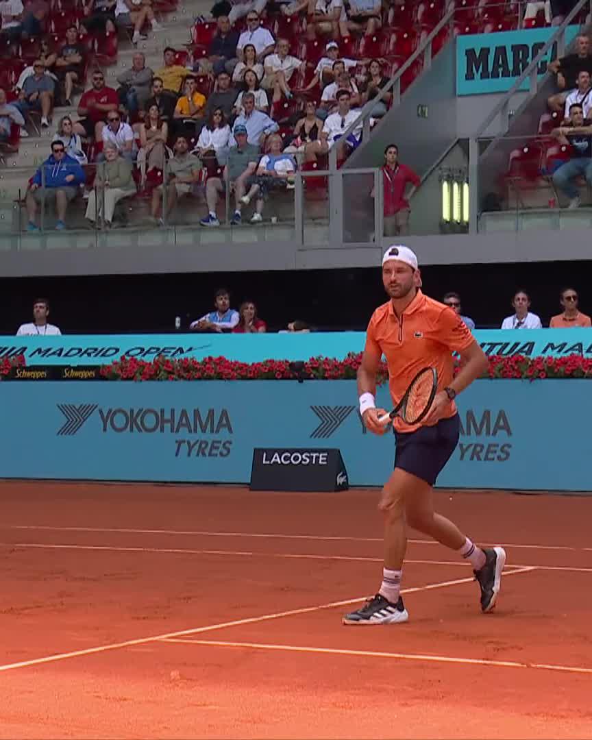 Balletic beauty 😍 Grigor Dimitrov #MMOPEN