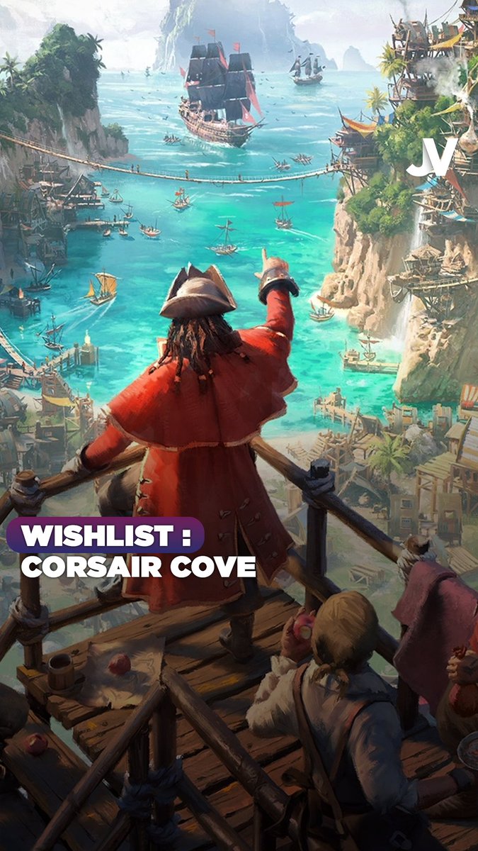 Dans ce jeu, devient le capitaine de ton équipage pirate. - Pars piller les mers - Découvre des trésors - Combats des monstres légendaires - Construis une base unique - Gère ton équipage Ça s’appelle Corsair Cove et ça sort en 2026 sur PC.