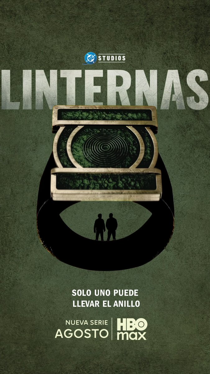 Solo uno puede llevar el anillo. #Linternas se estrena este agosto.