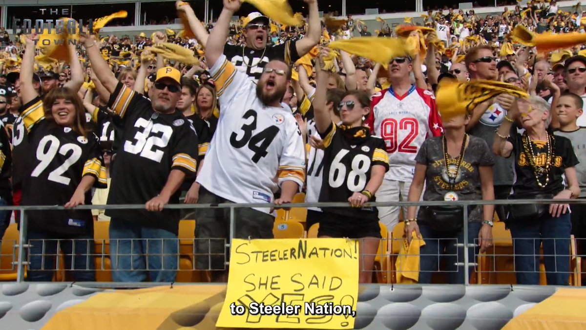 A love letter to the Steel City and its football 🟡⚫️ The Football Town streams 7pm tonight on the Pat McAfee, and all weekend long on YouTube