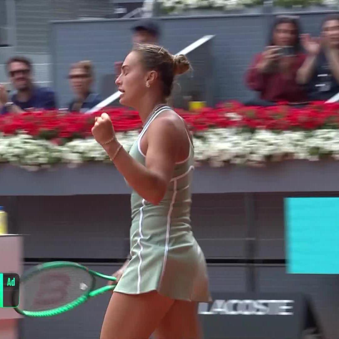 Aryna Sabalenka through her first 25 matches of the year: 2023: 22-3 2024: 20-5 2025: 21-4 2026: 24-1 Although she didn't win the Australian Open, that's her best start to a year statistically!
