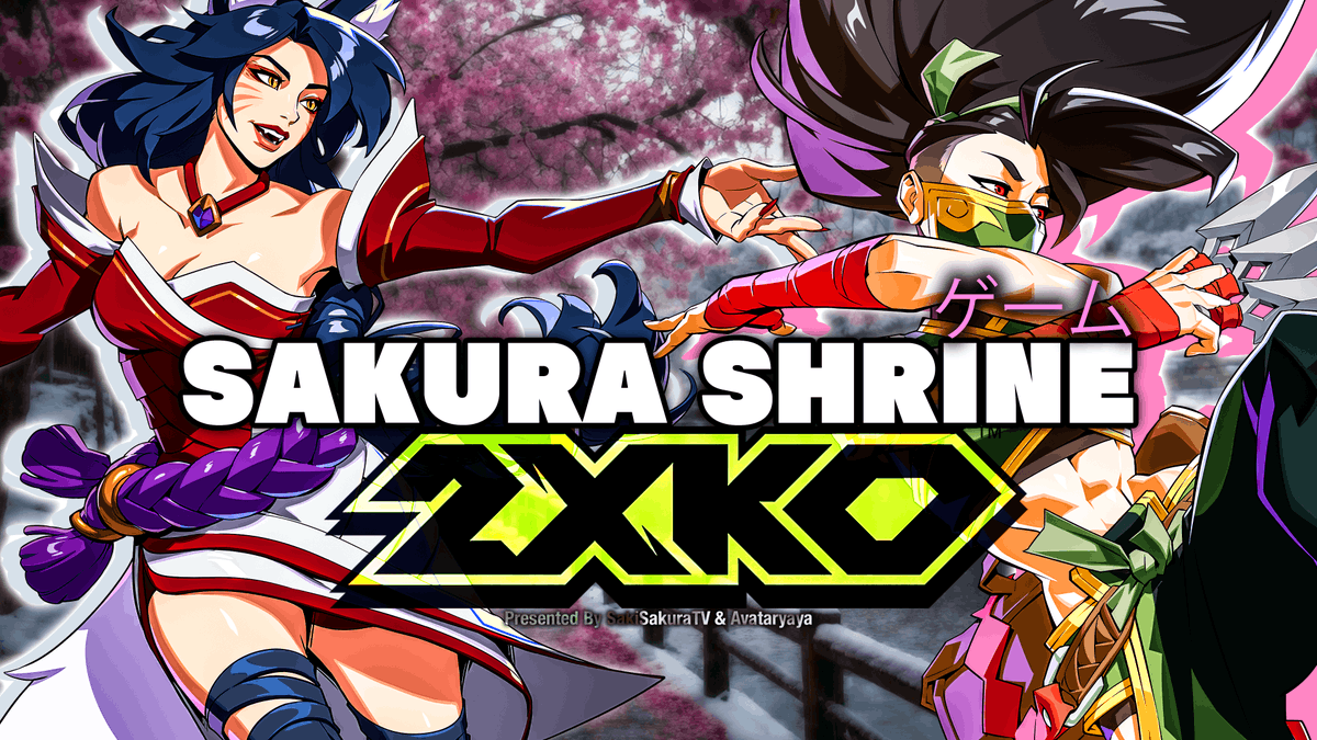 HUGE ANNOUCEMENT FOR 2XKO! Me & My Duo SakiSakuraTV are finally Teaming up to Run 2XKO tournaments! yes, SakuraShrine IS BACK & better than ever every Wednesday! 8PMEST & you can earn dope in Game rewards too >>> Sign Up Now, down below & play 2XKO FOREVER!