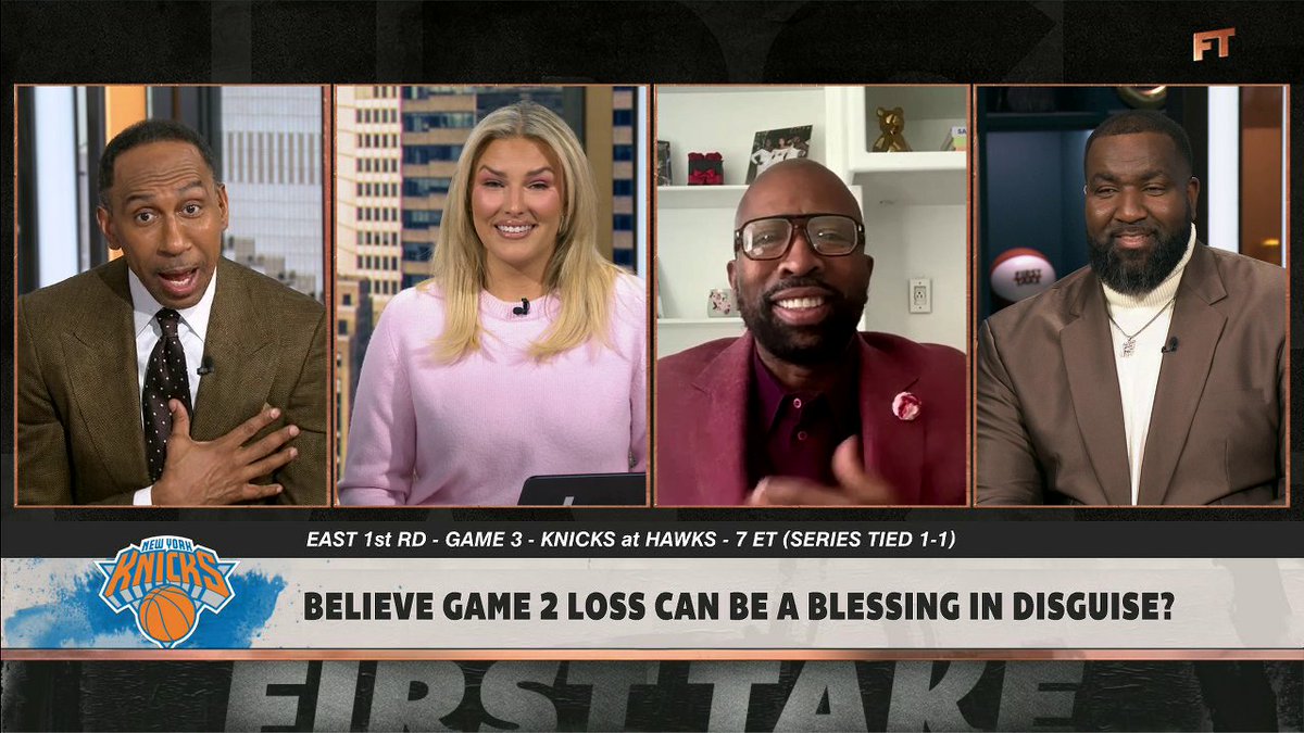 Kenny Smith is seeing shades of OKC in this Hawks team 👀 "Maybe we're seeing Oklahoma City 2.0, the start of that in the Atlanta Hawks." (🎥 First Take )