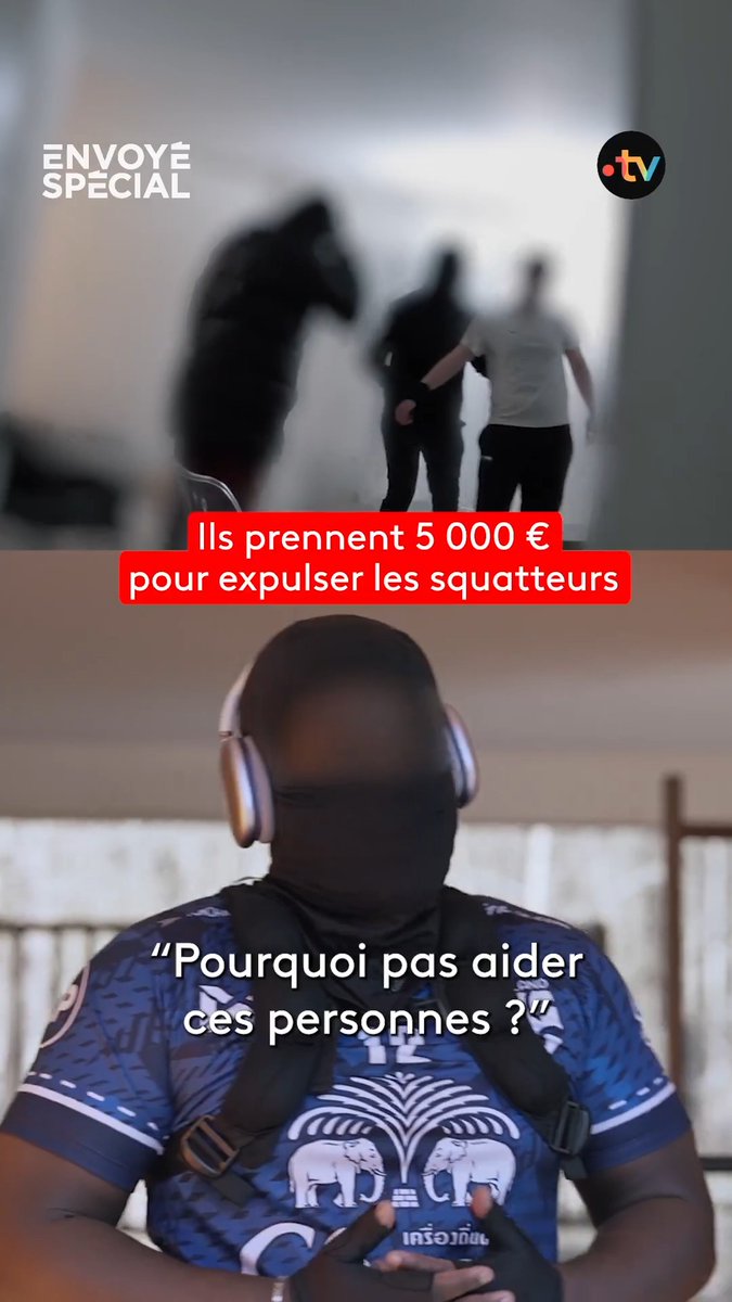 🔴 Ils proposent à des propriétaires d’expulser des squatteurs contre 5 000 € : enquête sur le business illégal des “délogeurs”. 📺 “Squatteurs, la tentation de se faire justice” ⏯ le reportage complet c’est ce soir à 21h10