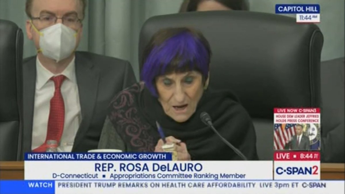 Rep. DeLauro: Do you know how many manufacturing jobs the U.S. lost per day last year? Lutnick: I don't know that statistic. Rep. DeLauro: U.S. manufacturing lost more than 100 jobs per day last year. That's more than 88,000 jobs in total.