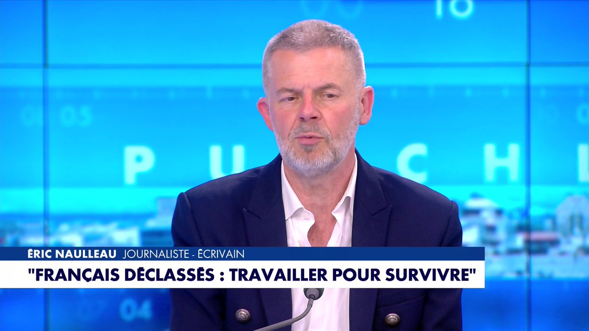 «Il y a des travailleurs moins bien lotis que certains chômeurs», pointe Éric Naulleau, journaliste et écrivain, dans #Punchline Toute l'info est à retrouver sur