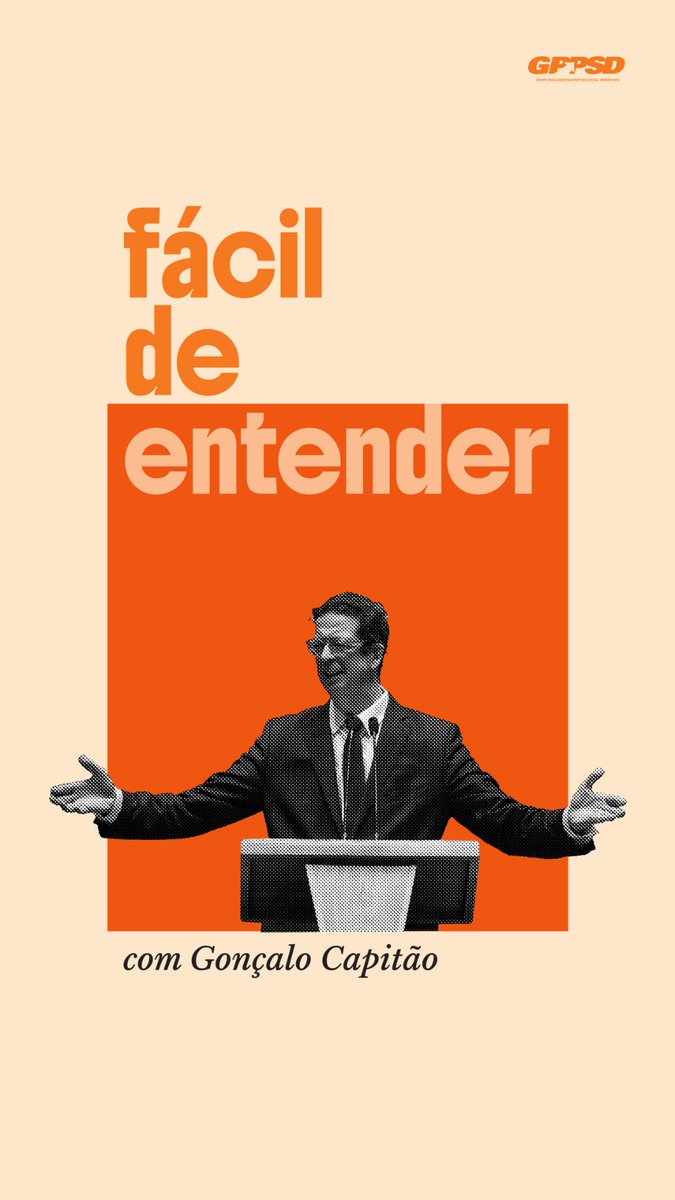 👌🤔 "Fácil de Entender", a crónica de Gonçalo Capitão todas as quintas-feiras aqui nas redes sociais do GPPSD. Este é o primeiro episódio. Não te deixes enganar por populistas! #portugal #politica #parlamento #psd #gppsd #XVIILegislatura #FacildeEntender
