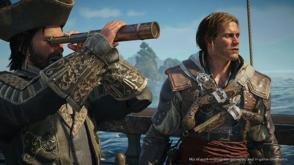 The first trailer for Assassin's Creed Black Flag Resynced has arrived! 🏴‍☠️ 🌊 Take to the Caribbean as Edward Kenway on an adventure filled with ship combat and treasures ripe for the taking when the game launches on July 9!