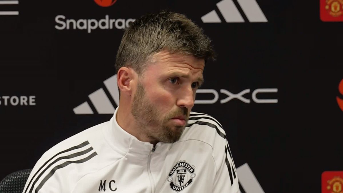 "Patrick's [Dorgu] is working well. He's working his way to being back" 🗣️ Michael Carrick provides an injury update on his Manchester United squad 🔴