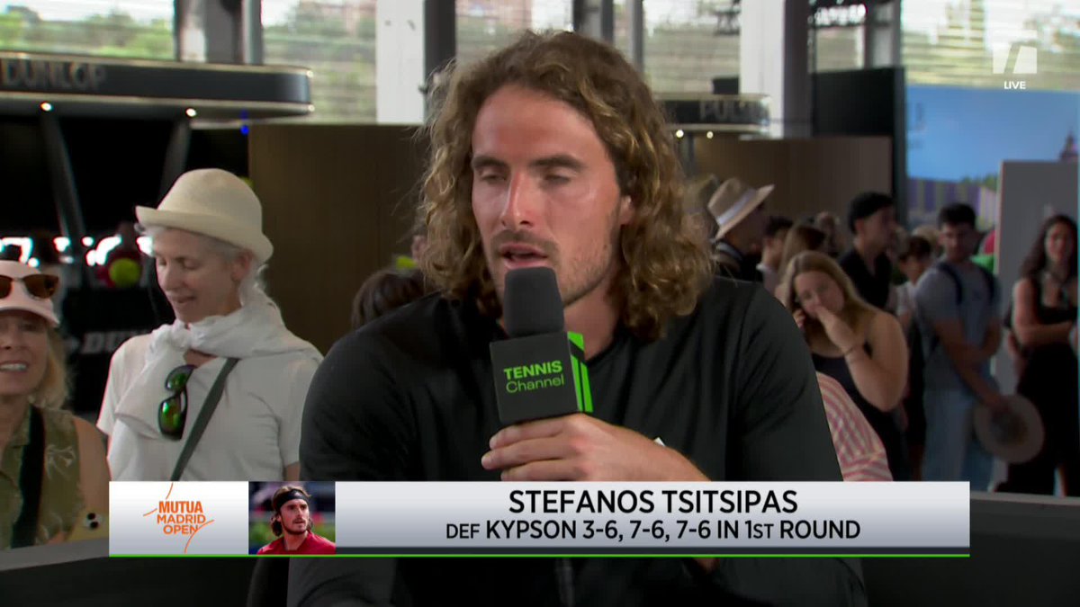 "I want to use the clay court season to clinch tough, good wins." Stefanos Tsitsipas has a clear vision on clay this year 🔎 #MMOPEN