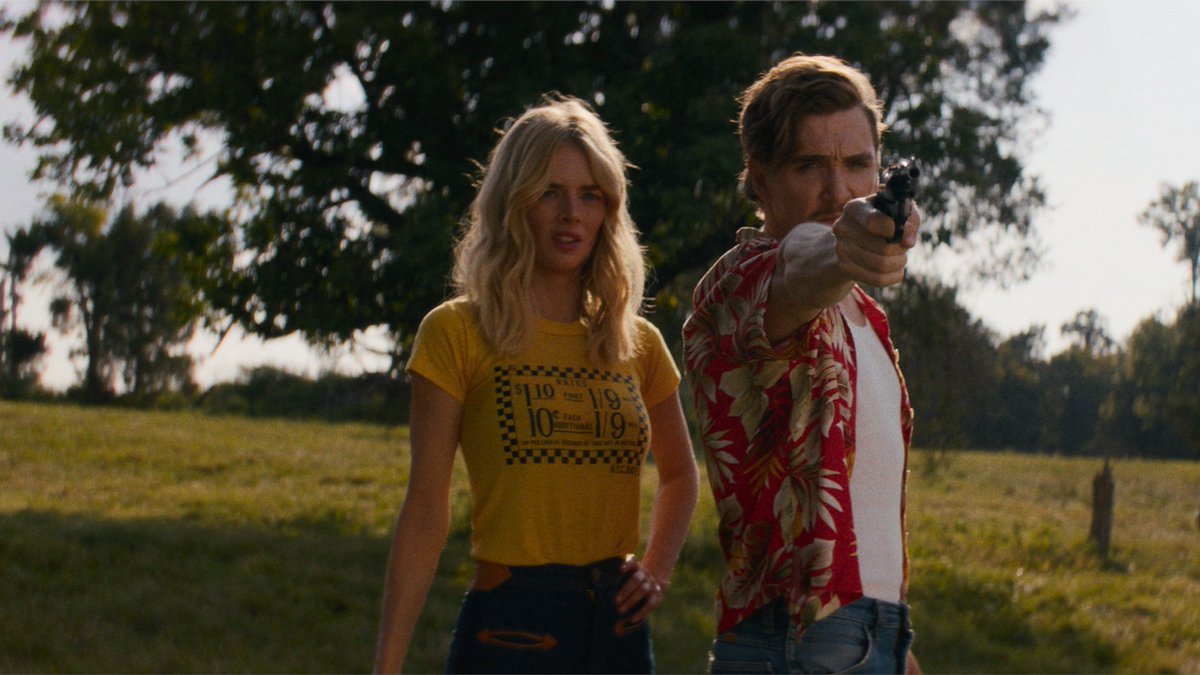 The official trailer for ‘CAROLINA CAROLINE’ starring Samara Weaving and Kyle Gallner has been released. In theaters June 5.