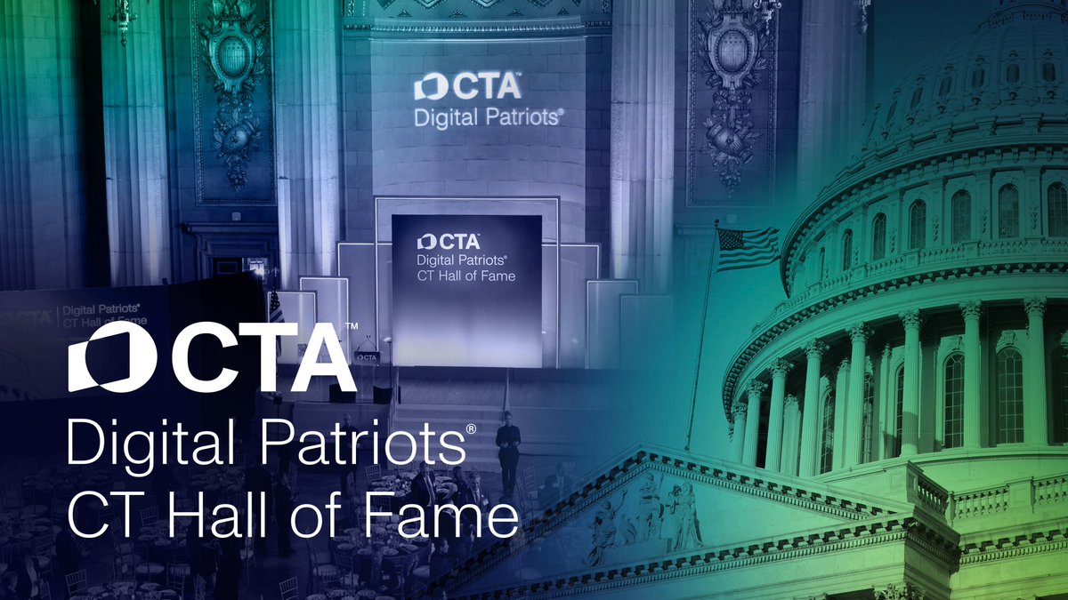 At CTA's Digital Patriots Dinner and CT Hall of Fame induction ceremony, we honored the policymakers advancing innovation in America and the tech luminaries who helped build the industry we know today. Congratulations to our 2026 Digital Patriots — White House Science and Technology Advisor Director Michael Kratsios, U.S. Senator Senator Rand Paul and U.S. Representatives Rep. Ted Lieu and Rep. Jay Obernolte — and the newest Consumer Technology Hall of Fame inductees — Reggie Fils-Aimé Fils-Aimé, former president and COO of Nintendo of America and founder of Brentwood Growth Partners and Alexis Ohanian 🗽, co-founder of Reddit and founder of Seven Seven Six.