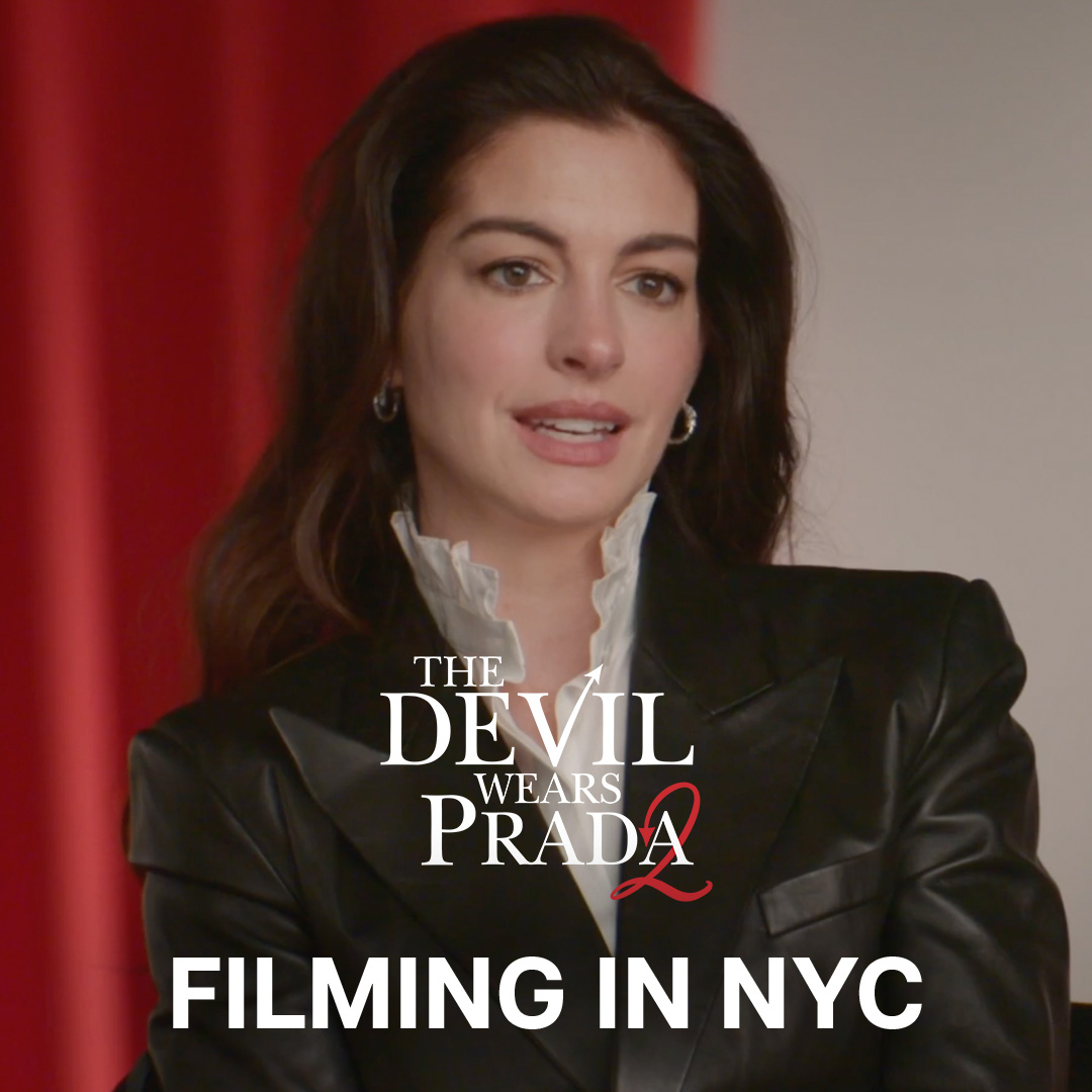 A city that can do it all 🌆 The cast and filmmakers of The Devil Wears Prada 2 bring the film to life through a variety of locations around New York City. Experience the film only in theaters May 1. Get tickets now: