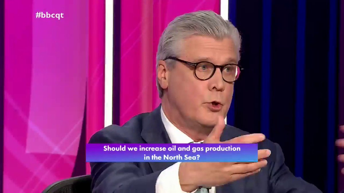 “We all want the cleanest possible energy system, don’t we, but we need affordable and secure energy” Reform UK Scotland’s Malcolm Offord says policy around the oil & gas sector in the North Sea is an “act of self harm” #bbcqt