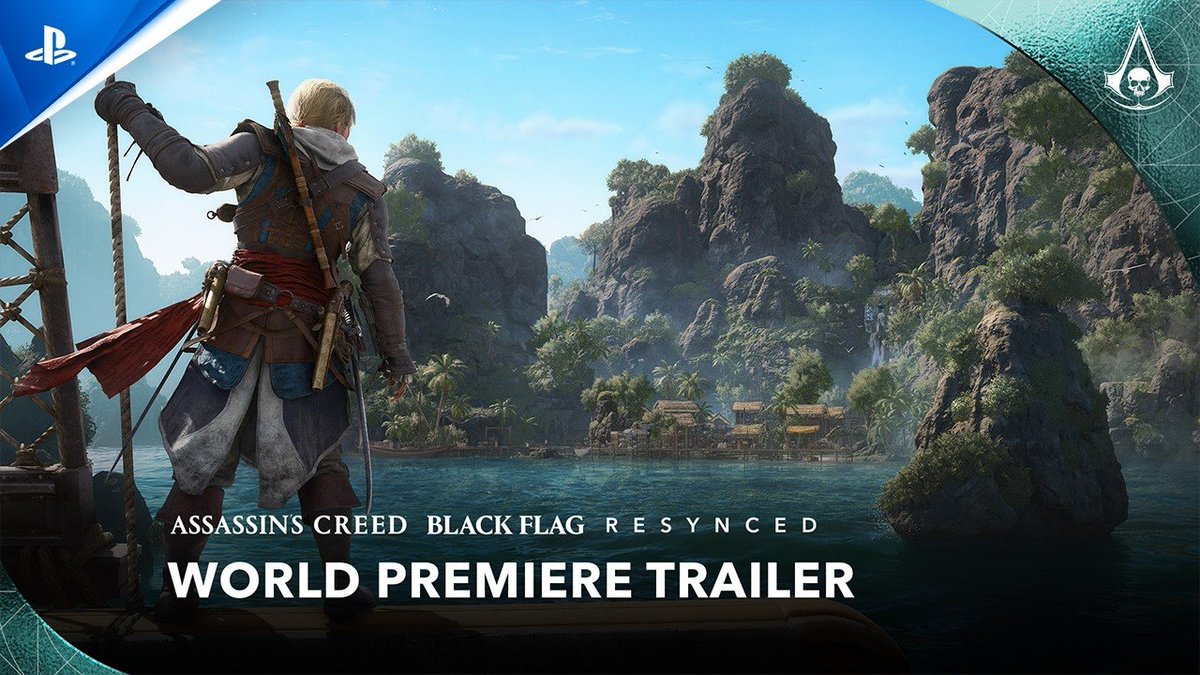 C'est officiel : Assassin's Creed Black Flag Resynced sera disponible le 9 juillet sur PS5. Regardez la bande-annonce d'aperçu du jeu en 4K ici :