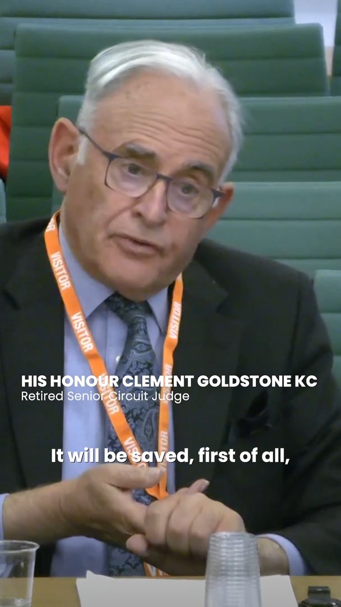 “Time will be saved in a number of ways.” 🔊 Listen to His Honour Clement Goldstone KC explain how judge-alone trial reforms in the Courts and Tribunal Bill could deliver real time savings, supporting swifter, fairer justice for victims.