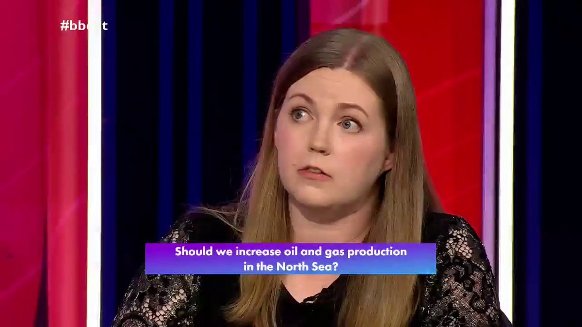 “Both governments haven’t done enough to support workers” Scottish Green Gillian Mackay says that both the UK and Scottish governments should have worked to save oil and gas jobs “decades ago” but the next best time to transition to renewables is “right now” #bbcqt