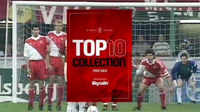 Here's 🔟 brilliant Milan free-kicks from 1990 to 2000 🎯