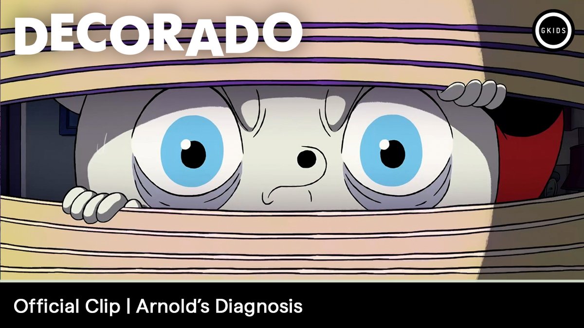 Losing his grip on reality, Arnold the mouse consults a doctor. 💊 DECORADO from Alberto Vázquez (UNICORN WARS) hits North American theatres starting May 15!