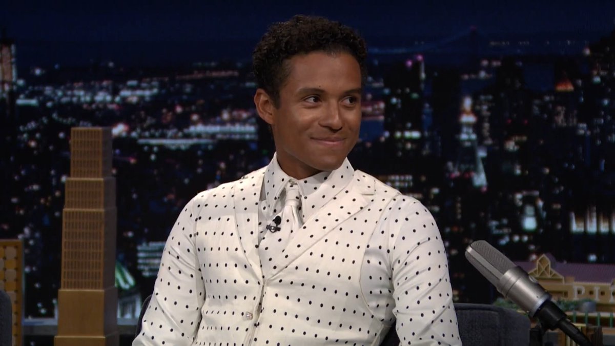 .Jaafar Jackson’s first-ever film role is as his uncle Michael Jackson in Michael 🤯 #FallonTonight