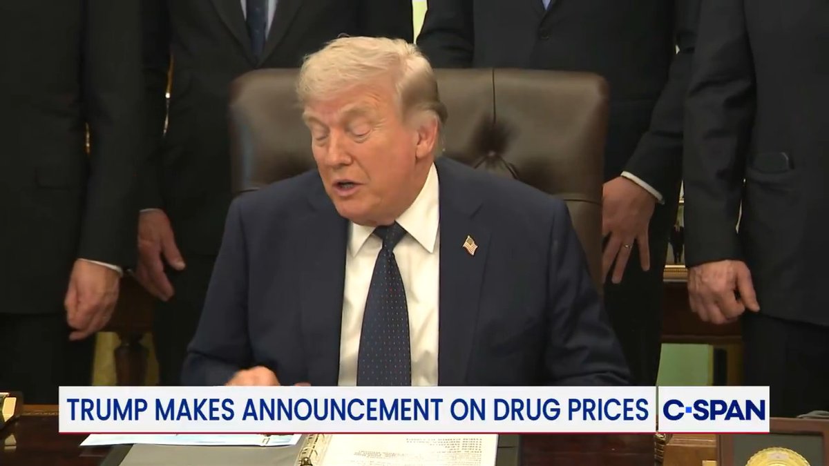 President Trump on rescheduling marijuana to a schedule III drug: "A lot of people suffering from big problems…they're very happy about it…That's a big thing, rescheduling."